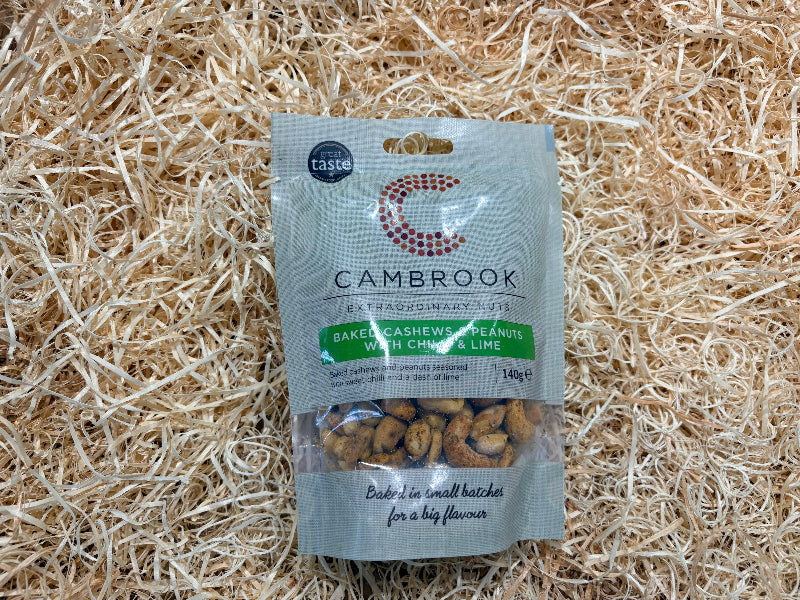 Cashews & Peanuts – Baked with Chilli & Lime 140g