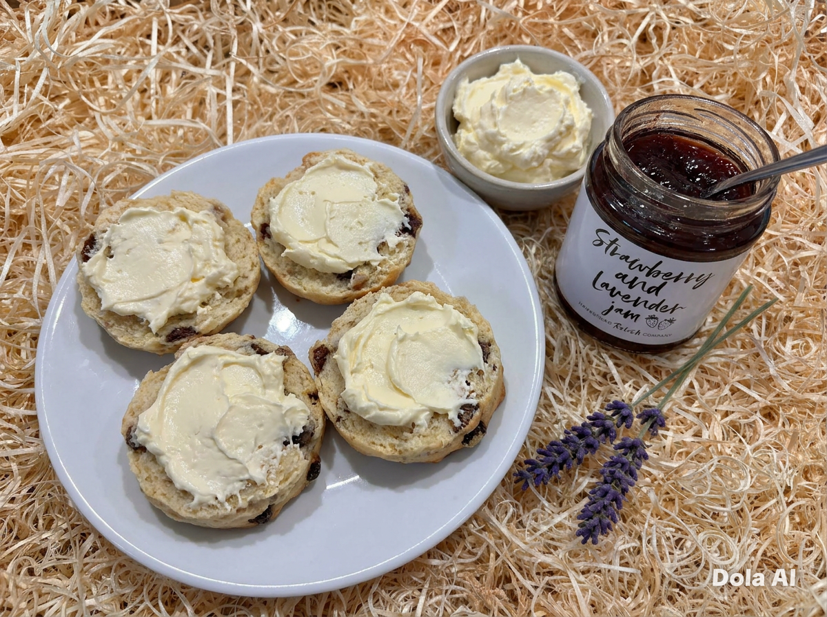 4 Sultana Scones