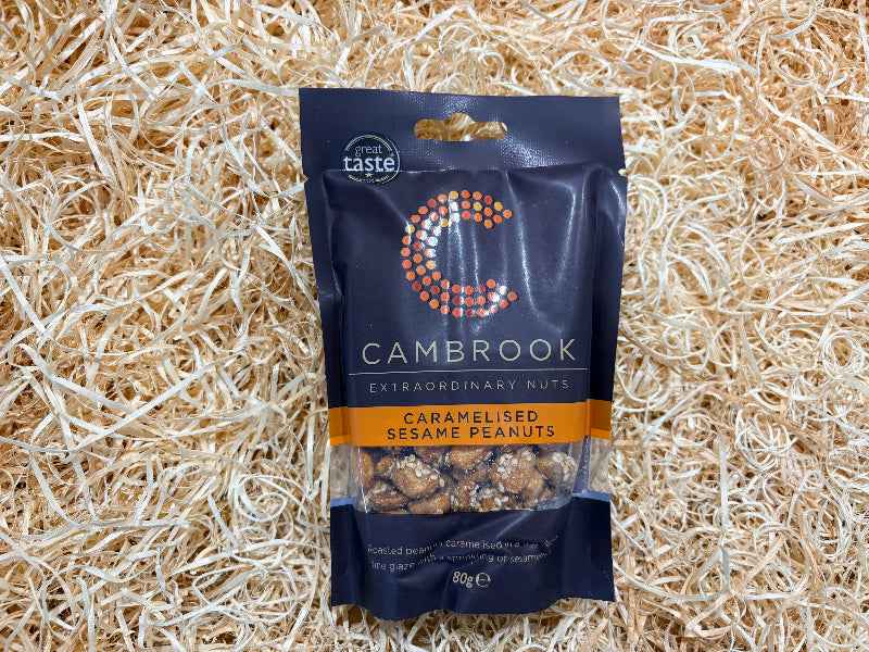 Peanuts – Caramelised with Sesame Seeds-80g
