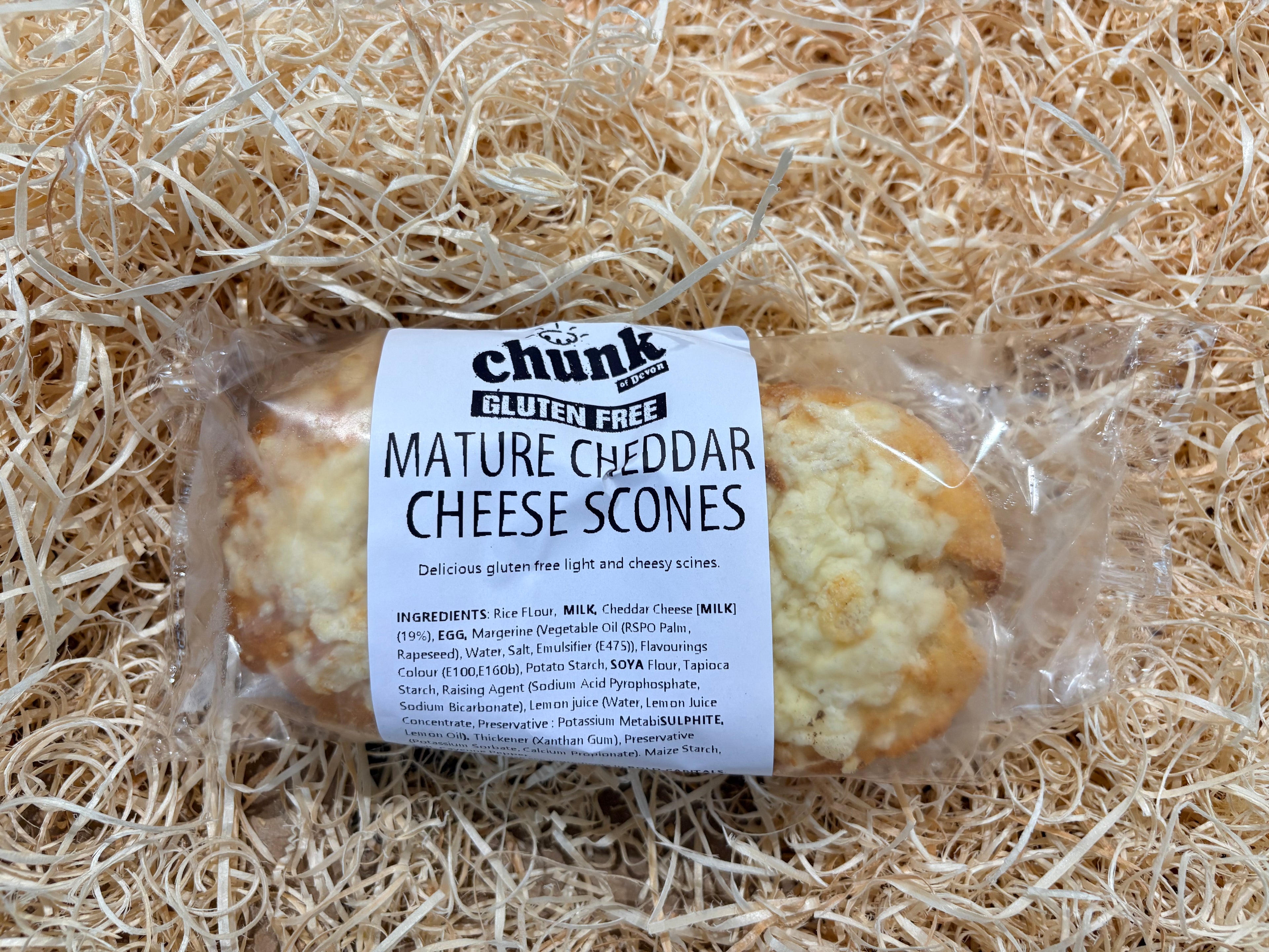 Gluten Free Cheese Scones - Pack of 2