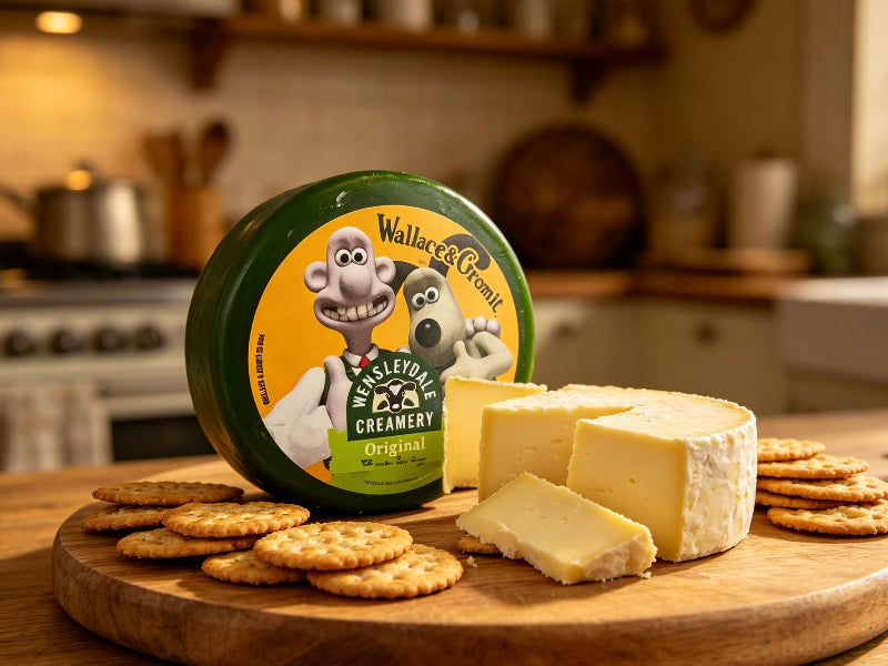 Wensleydale Wallace &amp; Gromit Wax 200g,