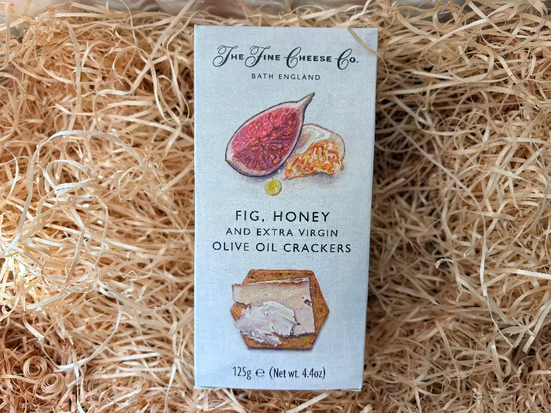 Fig, Honey and Extra Virgin Olive Oil Crackers