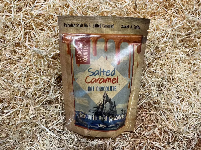 Salted Caramel Hot Chocolate - The Courtyard Marketplace