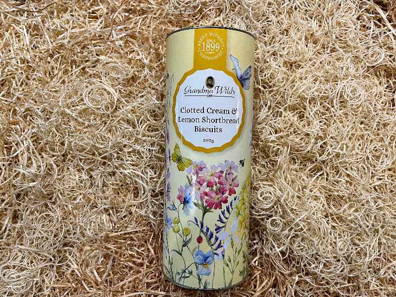 Grandma Wilds Clotted Cream & Lemon Shortbread Biscuits