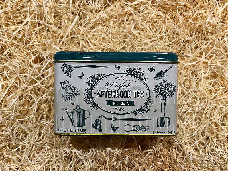 Delightful English Garden Tea Tin - 40 Teabags of Pure Bliss - The Courtyard Marketplace