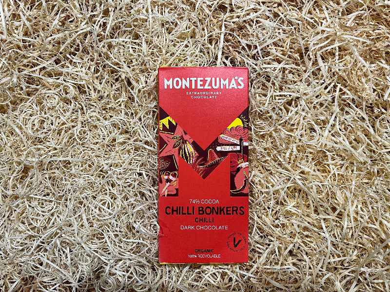 Montezuma's Chilli Bonkers-Dark Chocolate with chilli - The Courtyard Marketplace