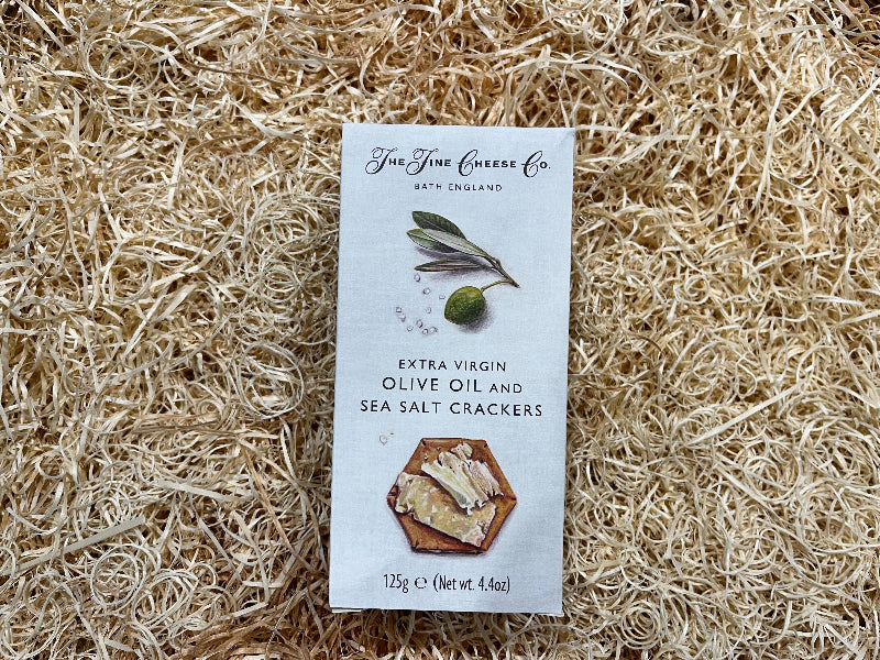 Extra Virgin Olive Oil and Sea Salt Crackers