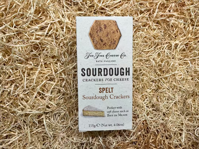 Spelt Sourdough Crackers for Cheese - The Courtyard Marketplace