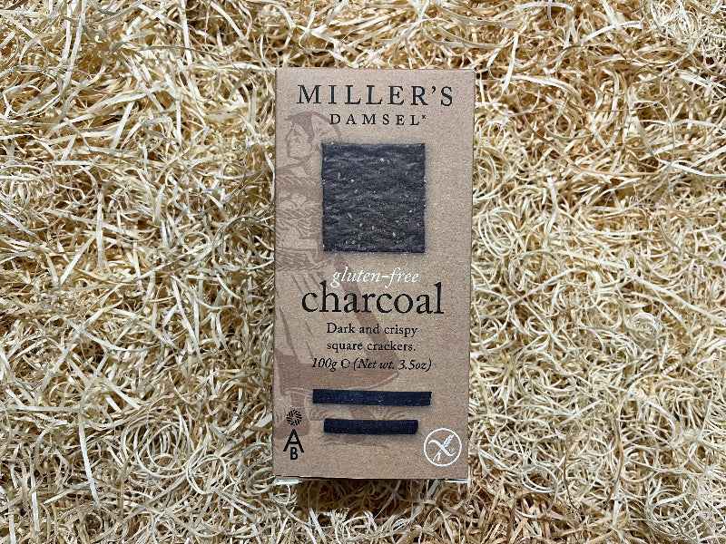 Gluten-Free Charcoal Crackers