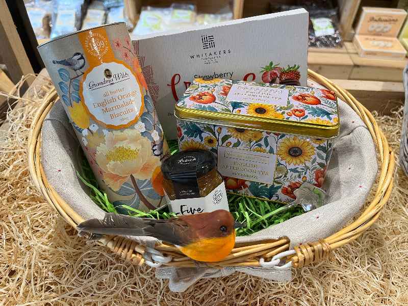 Tea in the garden, Gift basket