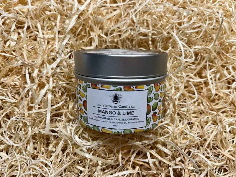 Mango & Lime Candle 100ml - The Courtyard Marketplace