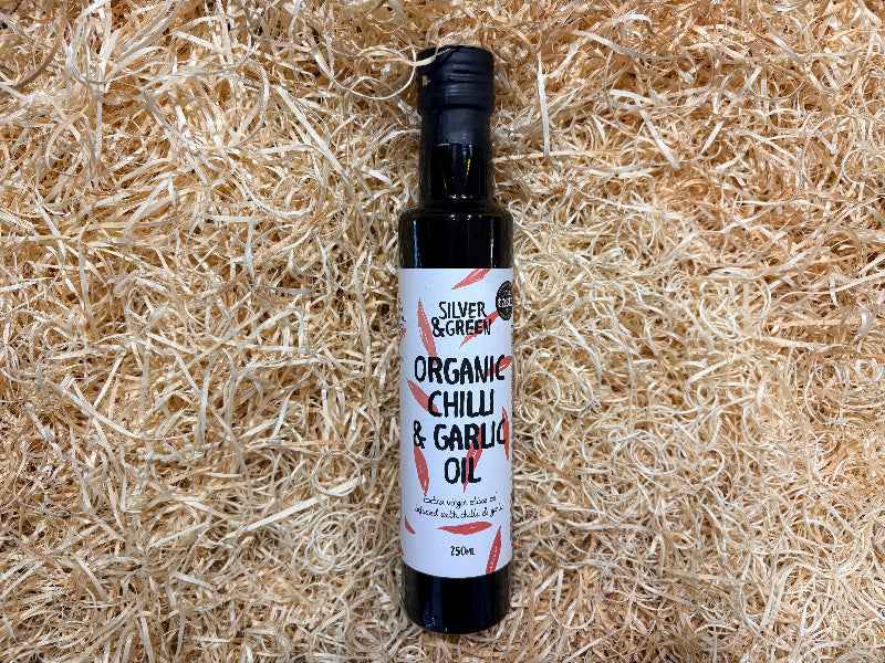 Organic Chilli & Garlic Oil (250ml)