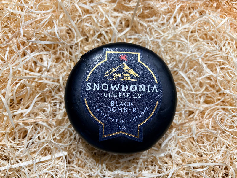 Snowdonia Cheese Co. Black Bomber cheese.