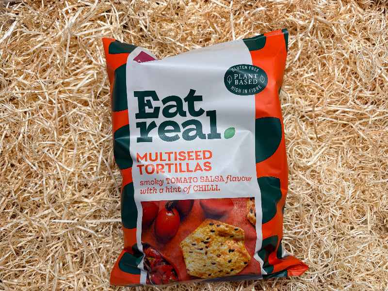 Smoky Tomato Salsa Multiseed Tortilla's with a hint of Chilli (160g)