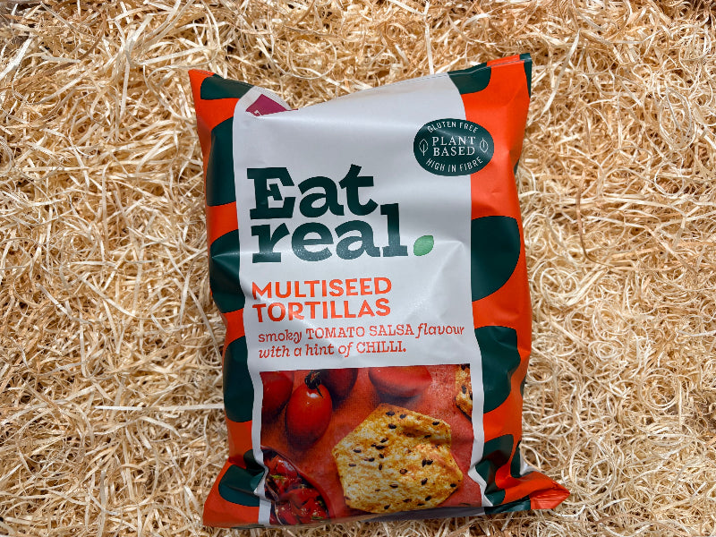 Smoky Tomato Salsa Multiseed Tortilla's with a hint of Chilli (160g)