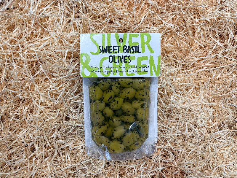 Sweet Basil Olives (220g)