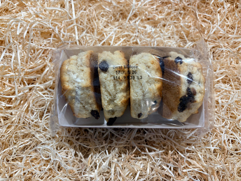 4 Sultana Scones