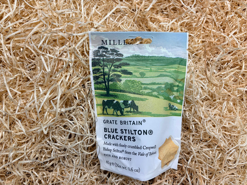 Blue Stilton Crackers - Miller’s