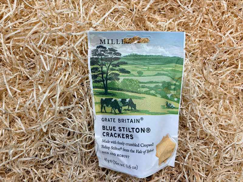 Blue Stilton Crackers - Miller’s