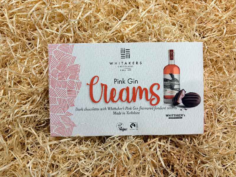 Pink Gin Cream Fondants - Whitakers