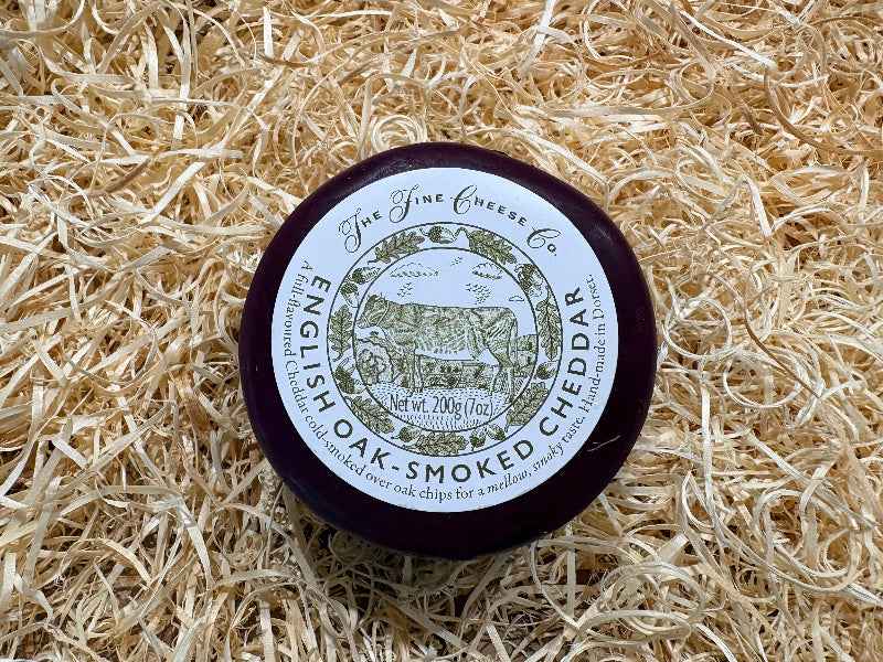 The Fine Cheese Co. English Oak-Smoked Cheddar (200g)