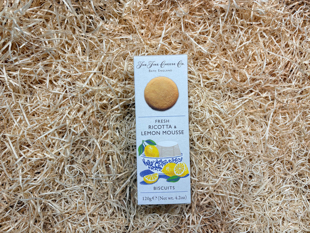 The Fine Cheese Co. Fresh Ricotta & Lemon Mousse Biscuits