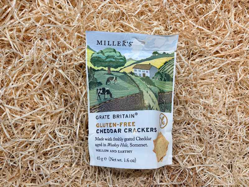 Grate Britain Gluten-Free Cheddar Crackers Pouches