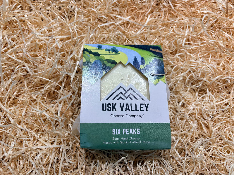 Usk Valley Six Peaks Cheese 200g