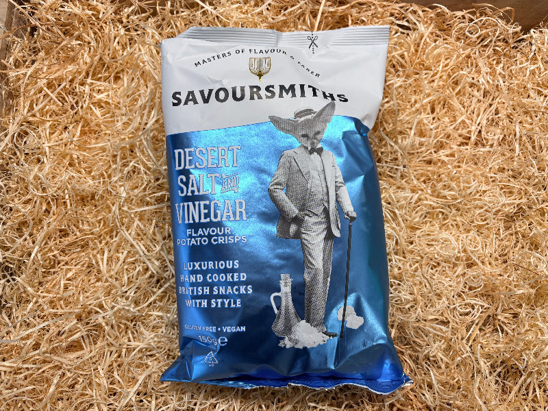 Desert Salt & Vinegar Potato Crisps 150g