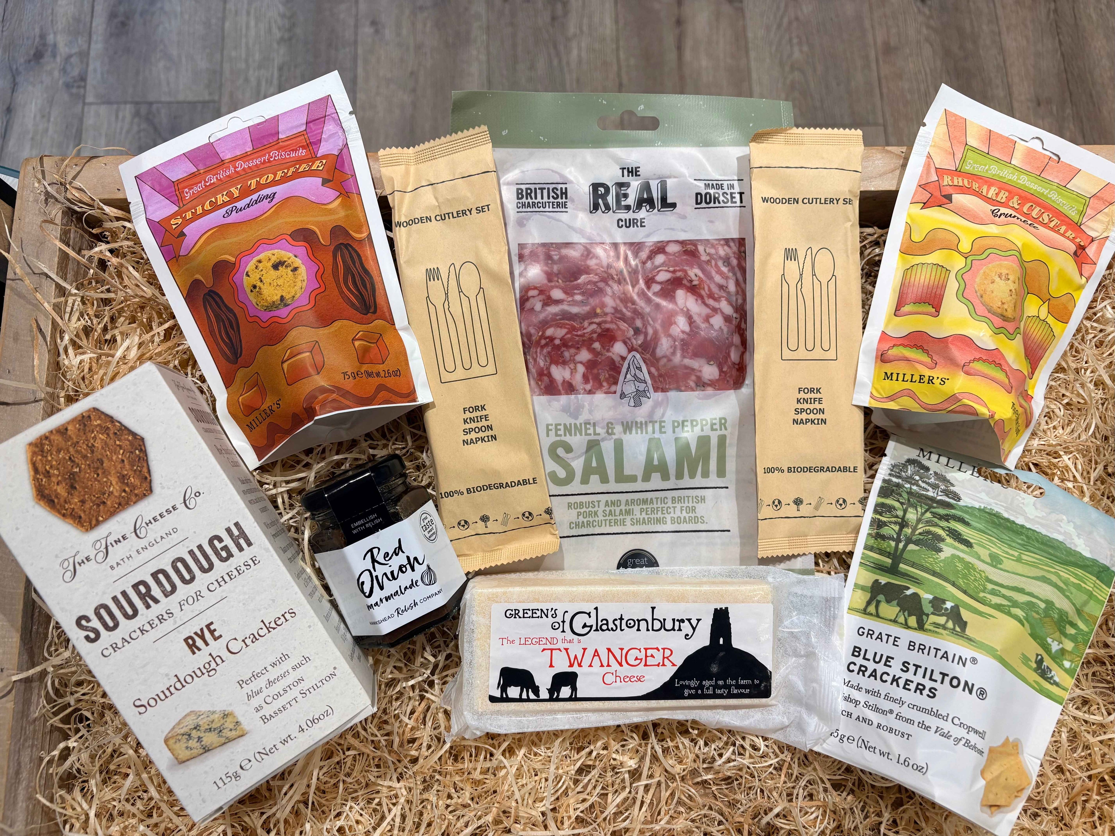 The Raceday Box-Cheese/Charcuterie & Sweet Treats Sharing Box