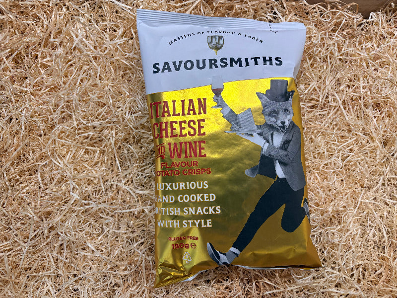 Italian Cheese & Wine Potato Crisps 150g