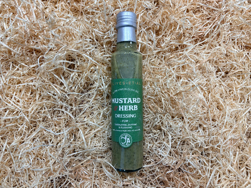 Mustard & Herb Dressing with Extra Virgin Olive Oil