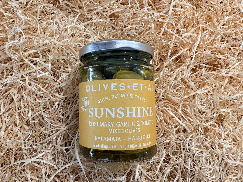 Sunshine Rosemary & Garlic Whole Olives