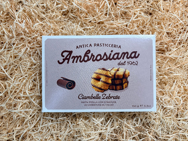 AMBROSIANA Ciambelle Zebrate - Chocolate Drizzle 150g