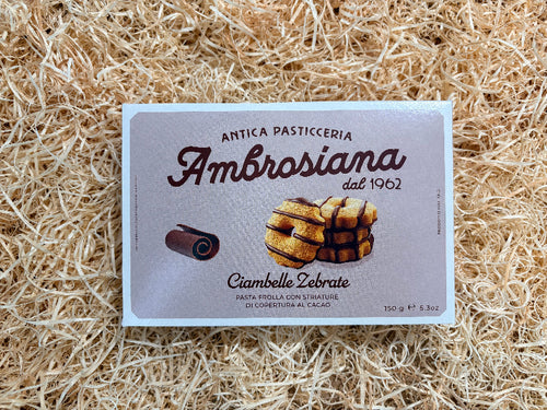 AMBROSIANA Ciambelle Zebrate - Chocolate Drizzle 150g