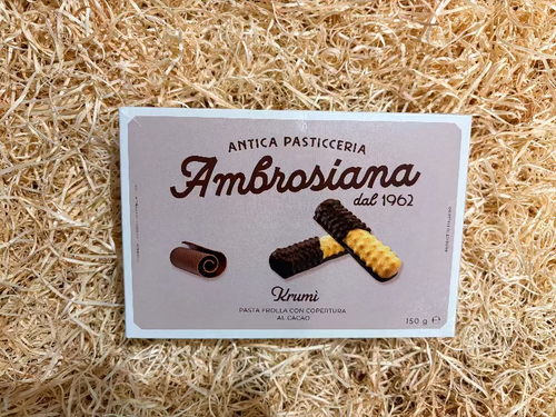 AMBROSIANA Krumì - Chocolate Dipped 150g