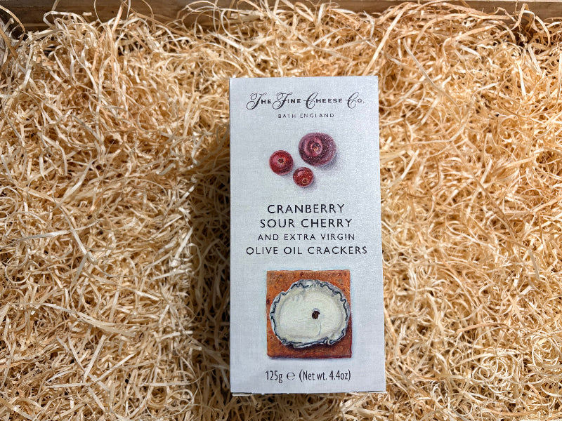 Cranberry, Sour Cherry & Extra Virgin Olive Oil Crackers