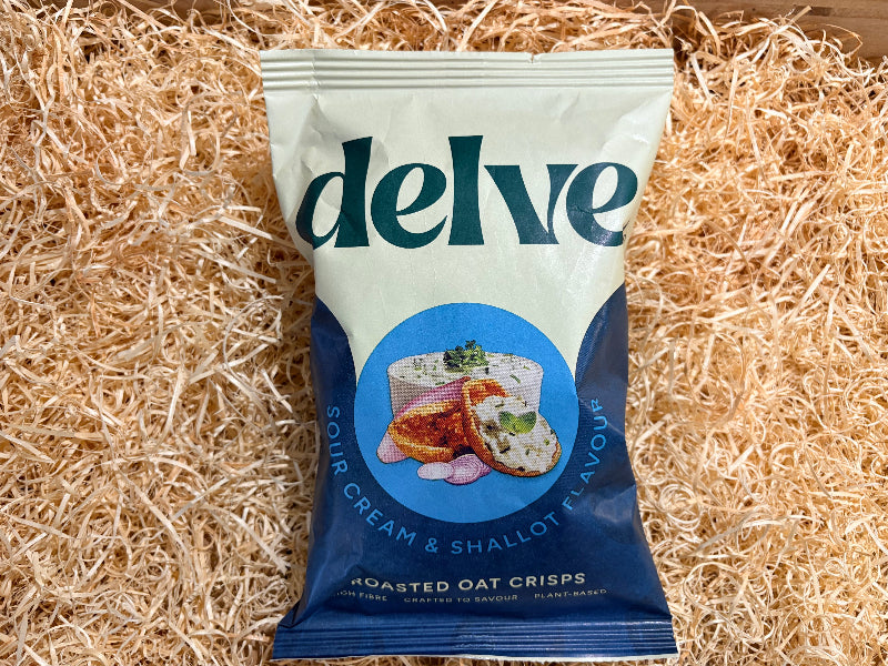 Sour Cream & Shallot Flavour Roasted Oat Crisps 120g