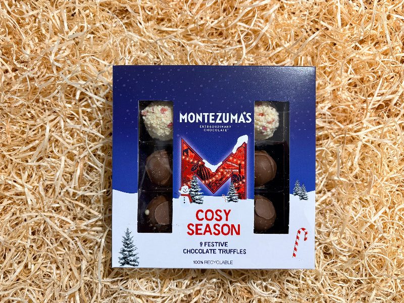 Cosy Season Festive Chocolate Truffles 9's