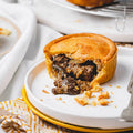 Gluten Free Steak, Ale & Chestnut Mushroom Pie